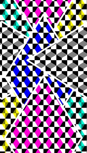 抽象印花华亿平台图片