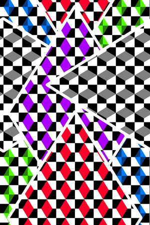 抽象印花华亿平台图片