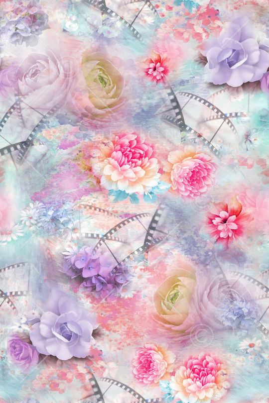 小碎花底纹印花华亿平台图片