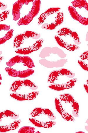 唇吻印花华亿平台图片