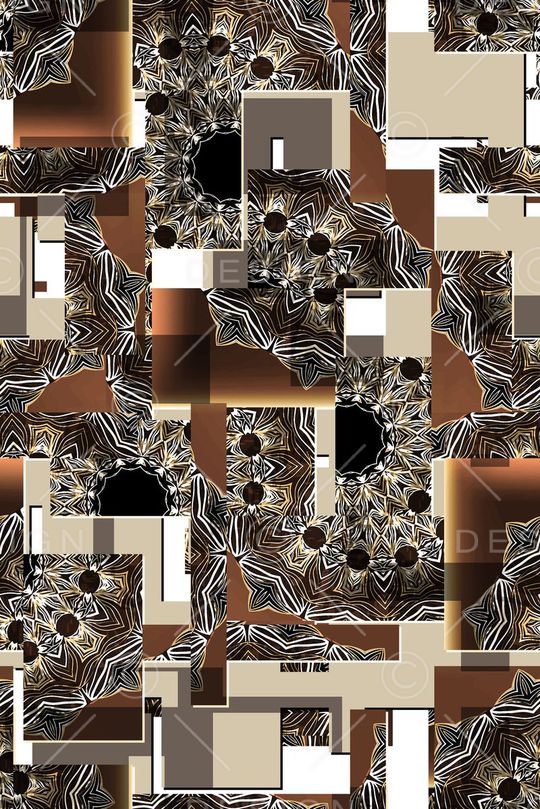 几何印花华亿平台图片