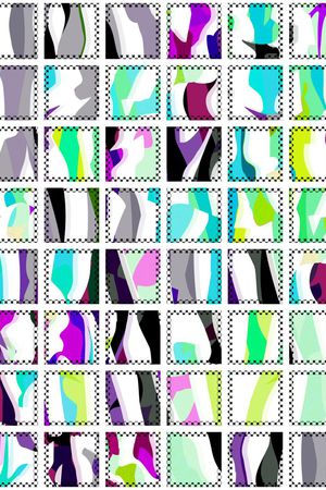 抽象印花华亿平台图片