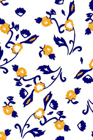 小碎花印花华亿平台图片