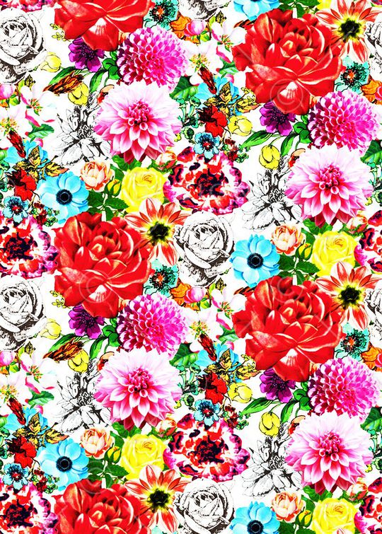 田园风印花华亿平台图片