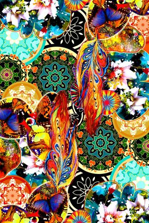 民族印花华亿平台图片