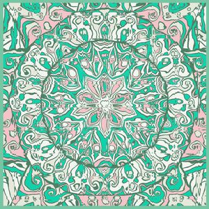 花纹印花华亿平台图片