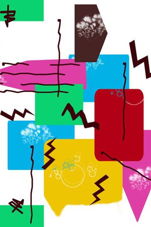 几何印花华亿平台图片