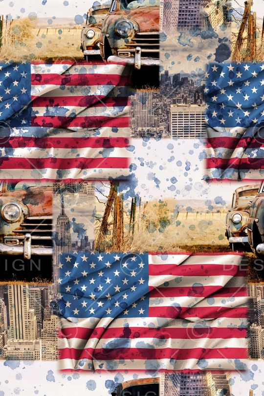 欧美复古风印花华亿平台图片