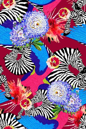 斑马印花华亿平台图片