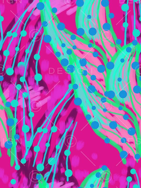 波点印花华亿平台图片