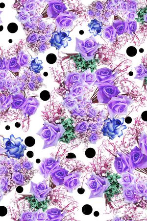 田园风格印花华亿平台图片