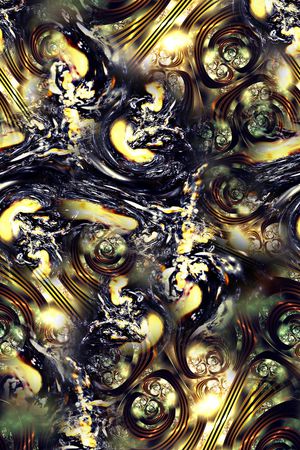 抽象印花华亿平台图片