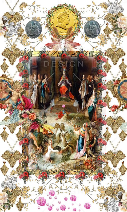 欧式宫廷印花华亿平台图片