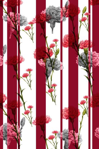 条纹印花华亿平台图片