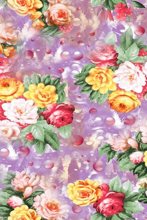 时尚潮流印花华亿平台图片