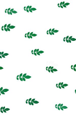 树叶印花华亿平台图片