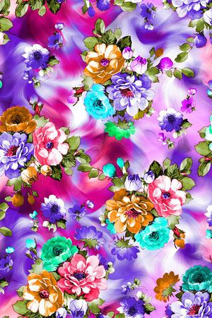 抽象动物印花华亿平台图片