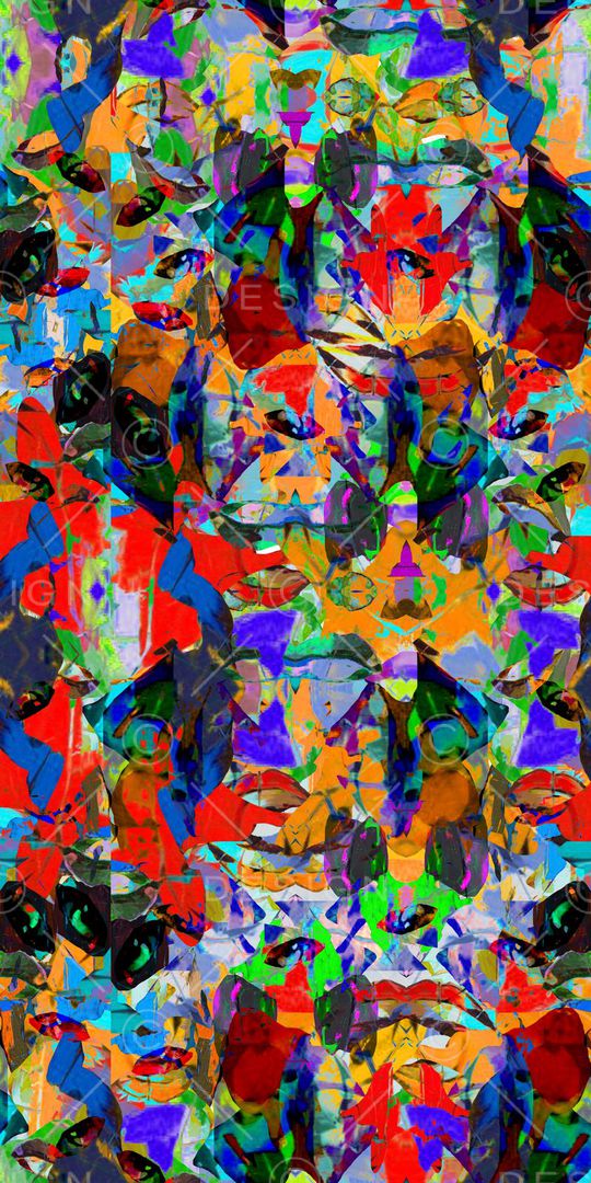 油画风印花华亿平台图片