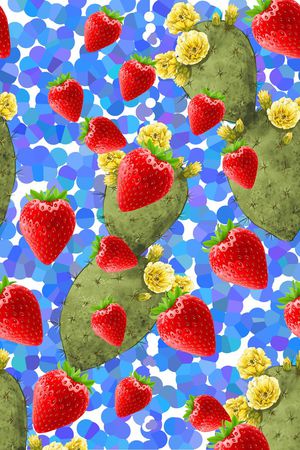 植物印花华亿平台图片