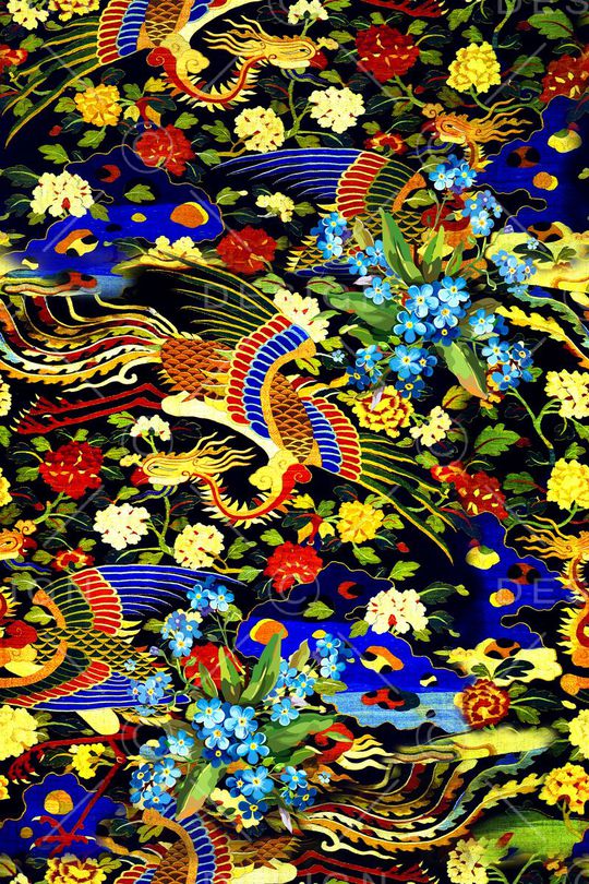 抽象印花华亿平台图片