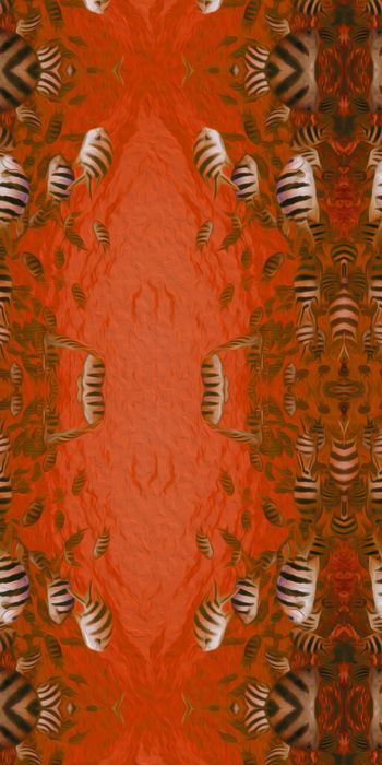 448943-鱼，四方连续