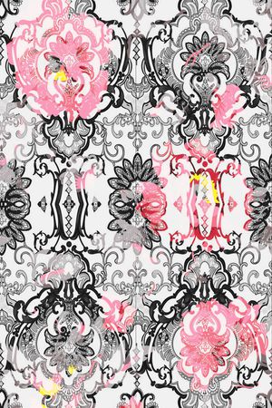 抽象印花华亿平台图片