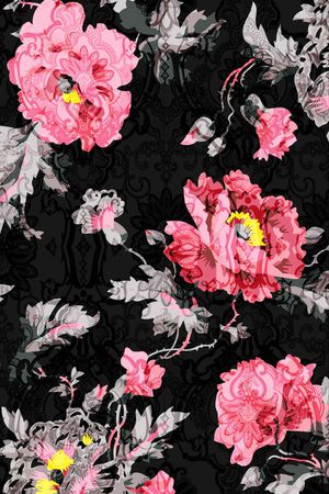 抽象印花华亿平台图片