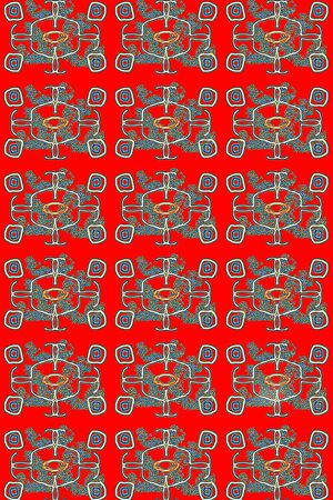 抽象印花华亿平台图片