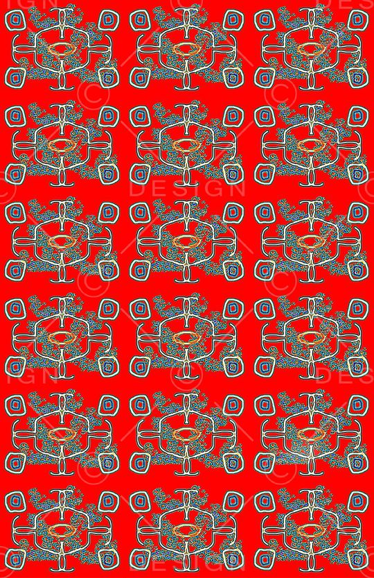 抽象印花华亿平台图片