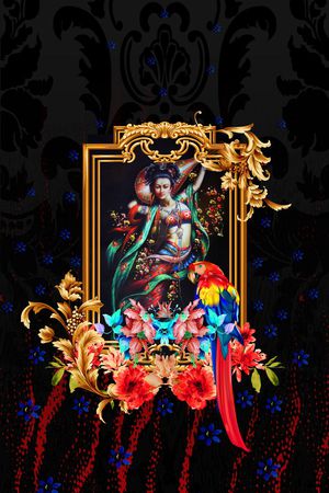 边框印花华亿平台图片