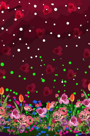 波点印花华亿平台图片