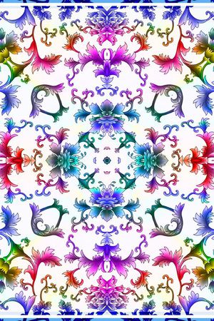 中国风印花华亿平台图片