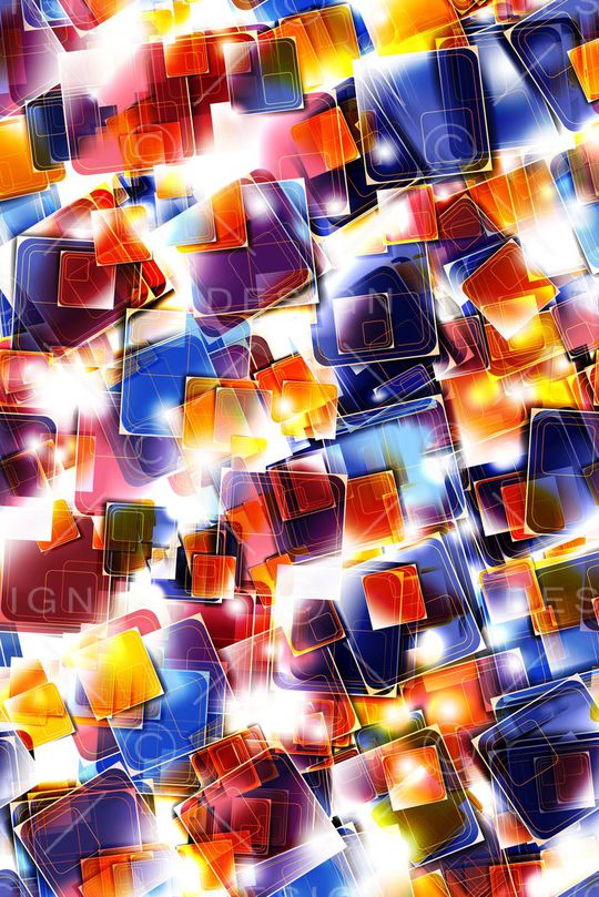 抽象印花华亿平台图片