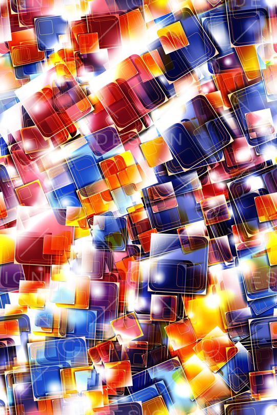 抽象印花华亿平台图片