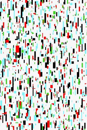 色彩拼贴印花华亿平台图片