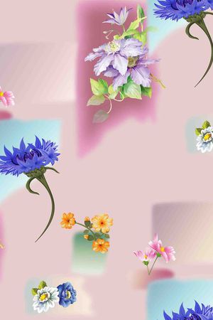 复古印花华亿平台图片