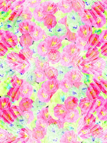 449238-羽毛纹样花卉