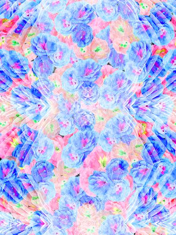 449239-羽毛纹样花卉