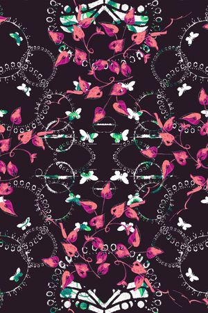 几何印花华亿平台图片