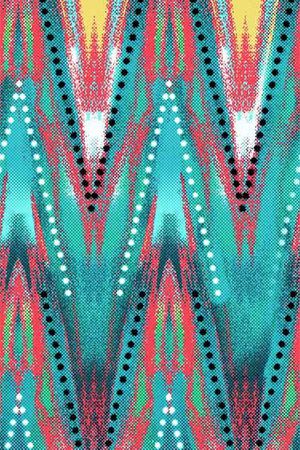 复古印花华亿平台图片