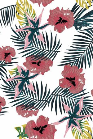 复古印花华亿平台图片