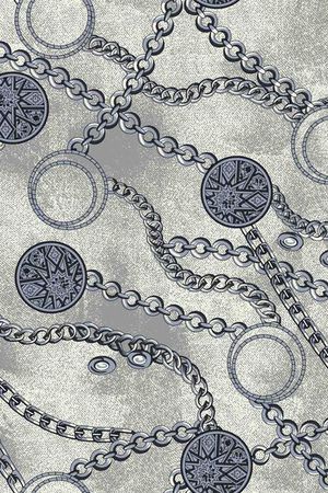 复古印花华亿平台图片