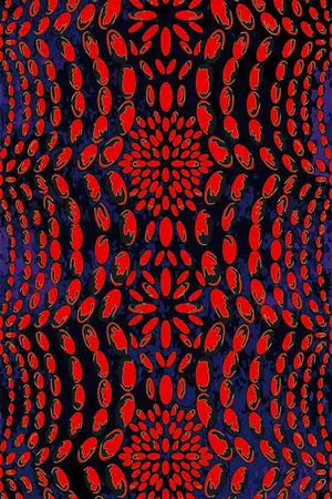 复古印花华亿平台图片