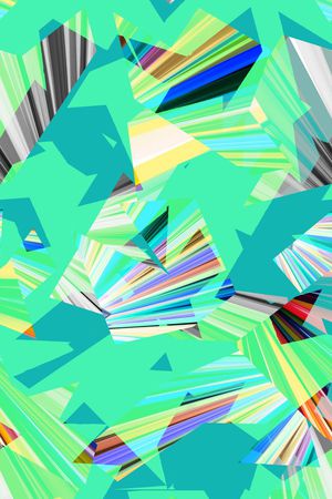 抽象印花华亿平台图片