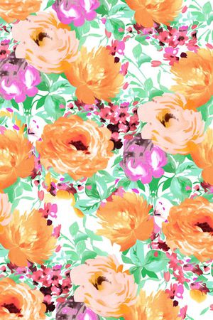 手绘印花华亿平台图片