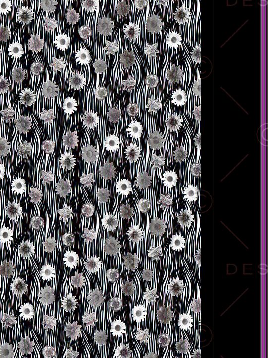 斑马纹理印花华亿平台图片