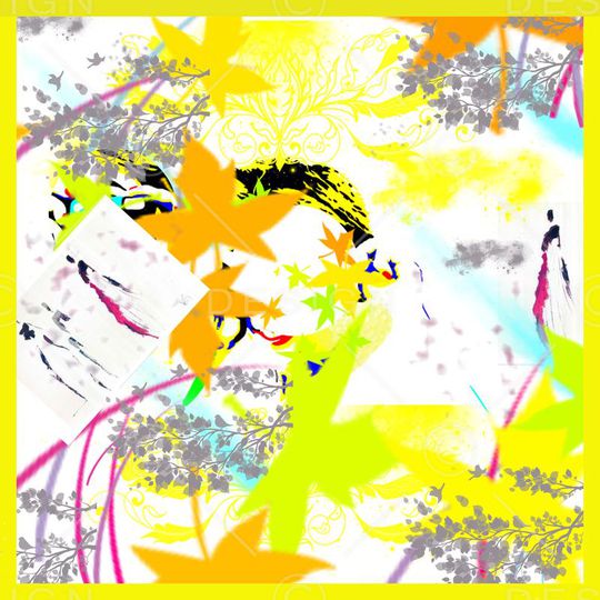 抽象印花华亿平台图片