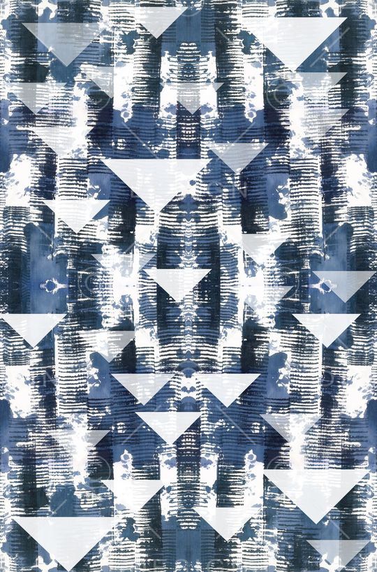 时尚手绘印花华亿平台图片