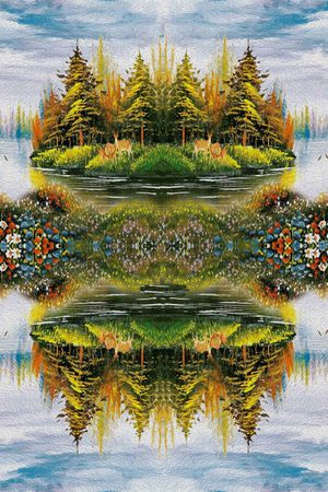 时尚印花华亿平台图片