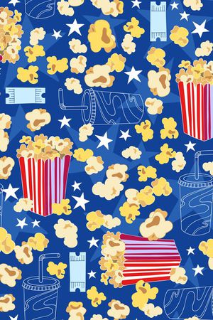 休闲食物爆米花印花华亿平台图片